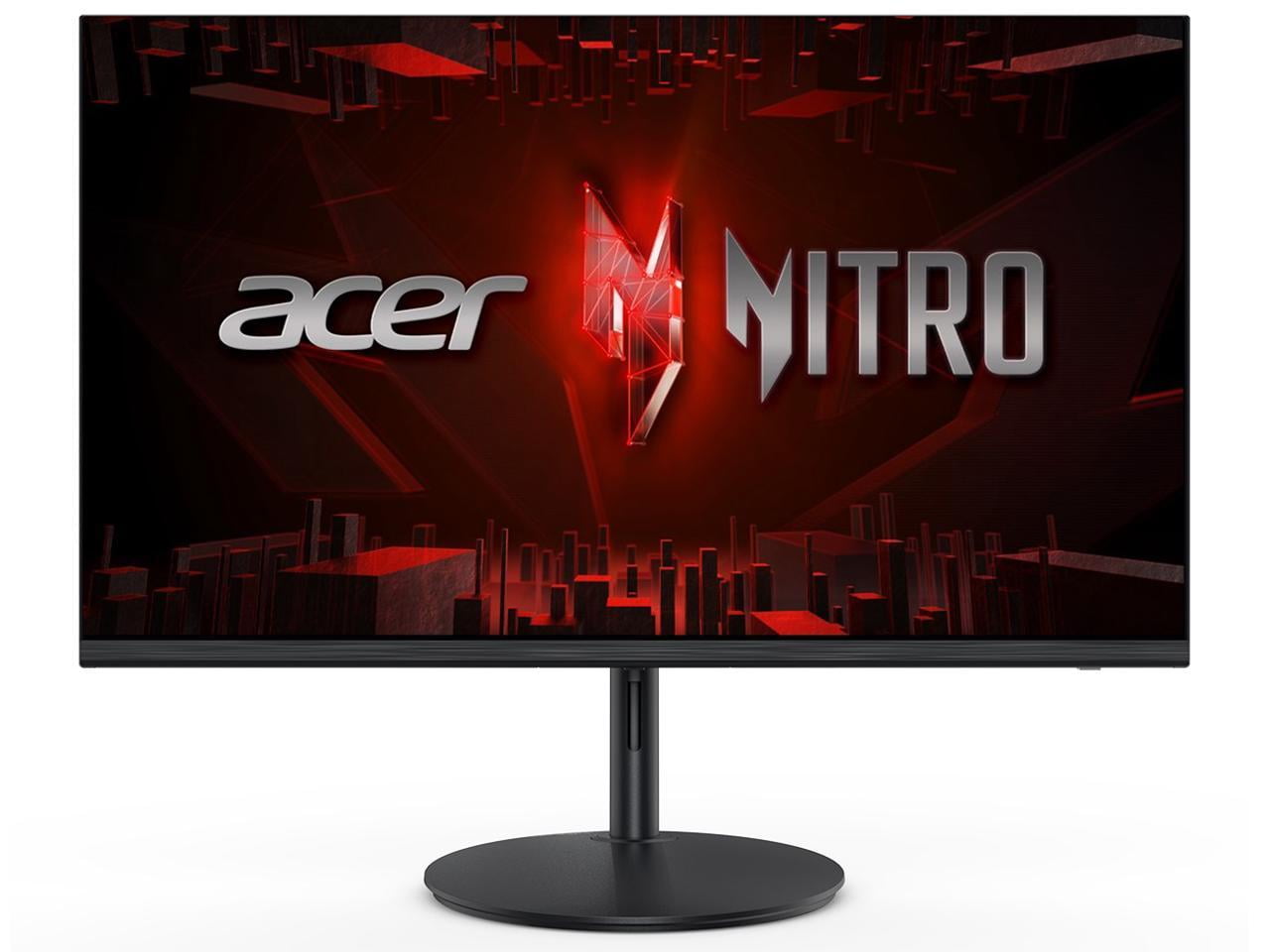 Acer Nitro XF240Y M3 23.8inch 1920x1080 IPS 180Hz Refresh rate Up to 0.5ms response time AMD FreeSync Premium Adjustable Stand HDR Gaming Monitor, HDMIx2, DisplayPort