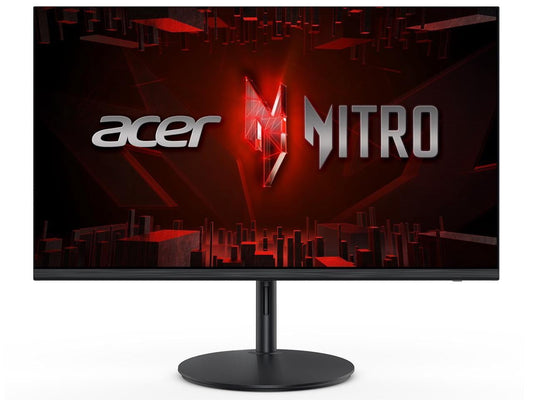 Acer Nitro XF240Y M3 23.8inch 1920x1080 IPS 180Hz Refresh rate Up to 0.5ms response time AMD FreeSync Premium Adjustable Stand HDR Gaming Monitor, HDMIx2, DisplayPort