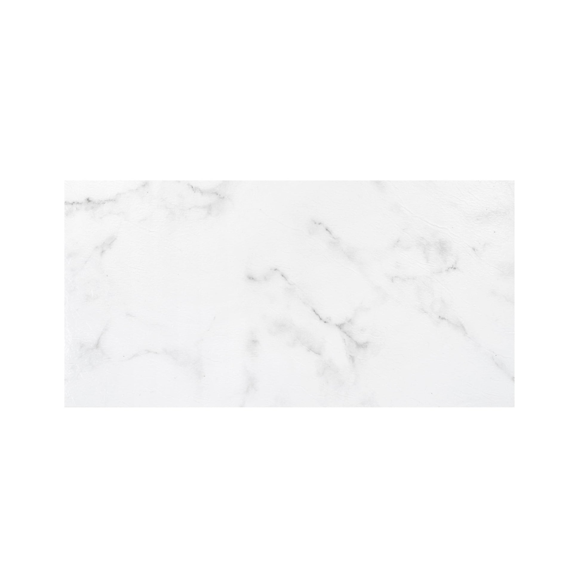 Achim Palazzo 12" x 24" 2mm Peel & Stick Vinyl Floor Tiles, 20 Tiles/40 sq. ft., Luxe White