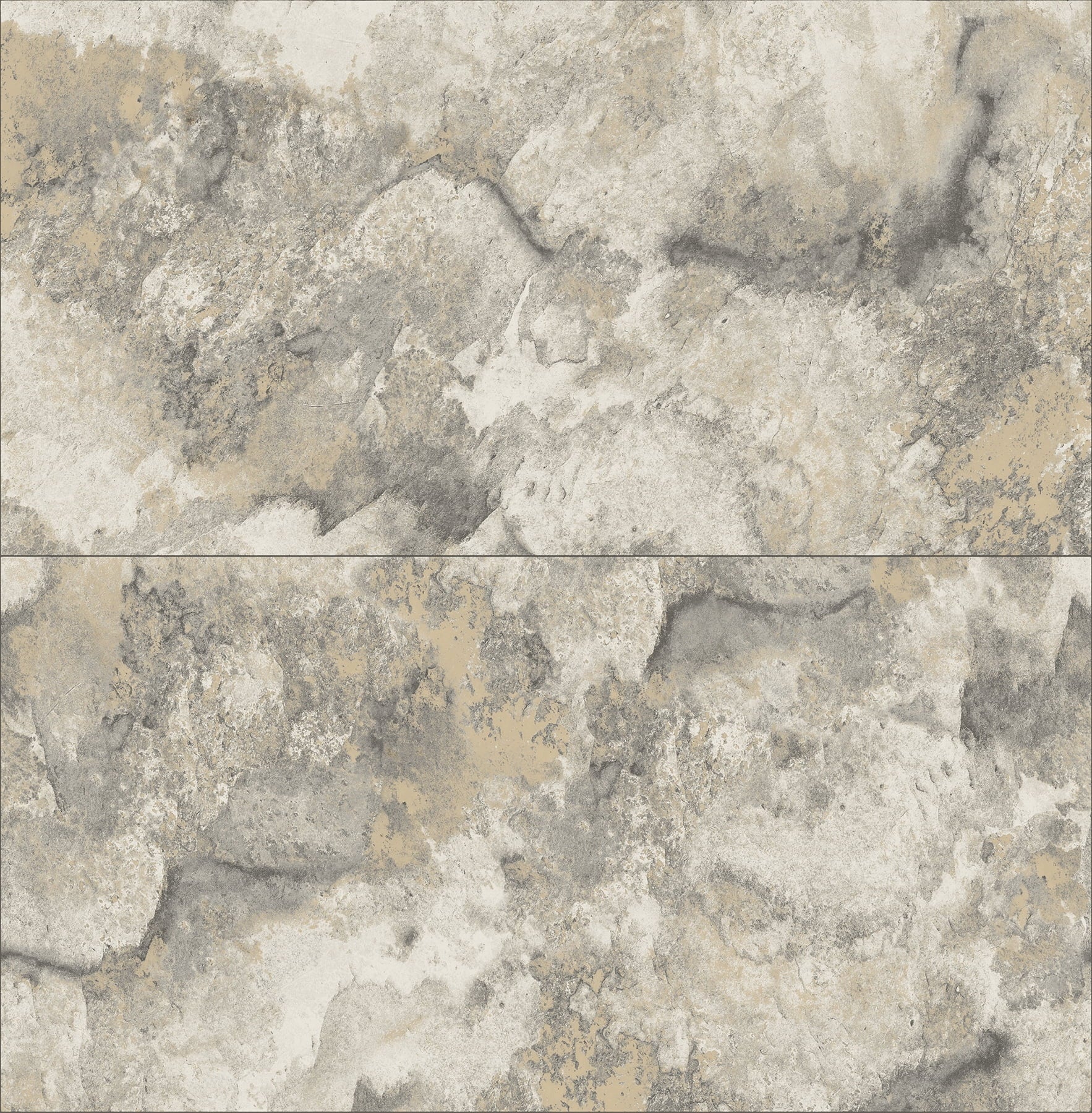 Advantage Aria Light Grey Marbled Tile Wallpaper