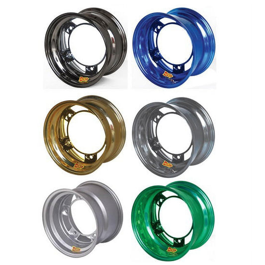 Aero 51-100540LW 51 Series Wheel, 15x10, Wide 5, 4 Inch BS
