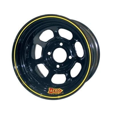 Aero Race Wheels 36-174535, Wheel 13X7 3.5In 4.50In Black W/Bead Humps 0
