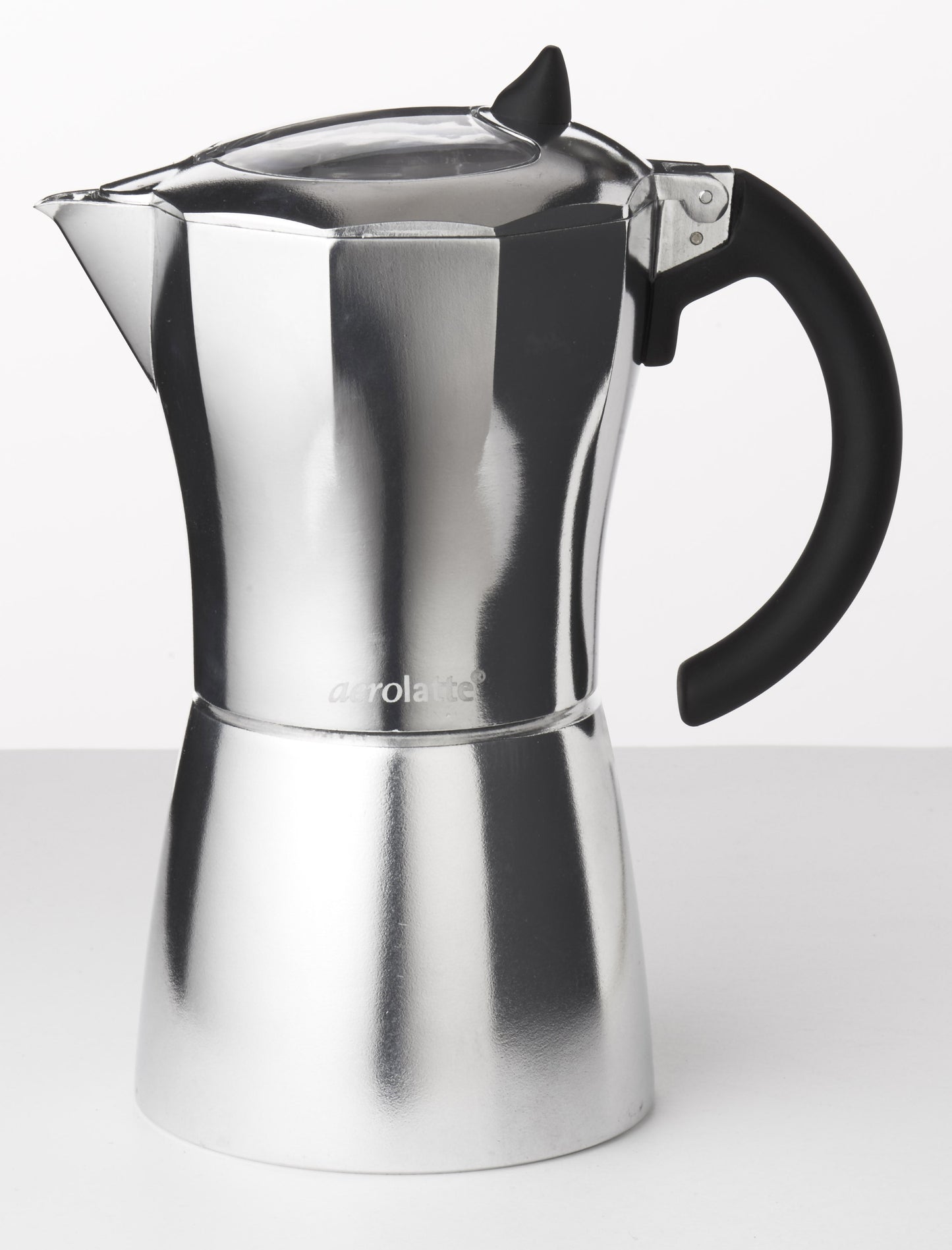 aerolatte Moka Stovetop Espresso Pot Coffee Maker, 6 Cup Capacity