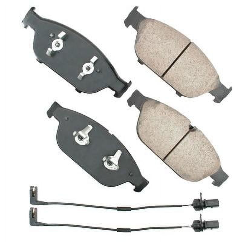 Akebono Brake Corporation EUR1549, Euro Ultra-Premium Brake Pads - Front