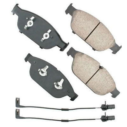 Akebono Brake Corporation EUR1549, Euro Ultra-Premium Brake Pads - Front
