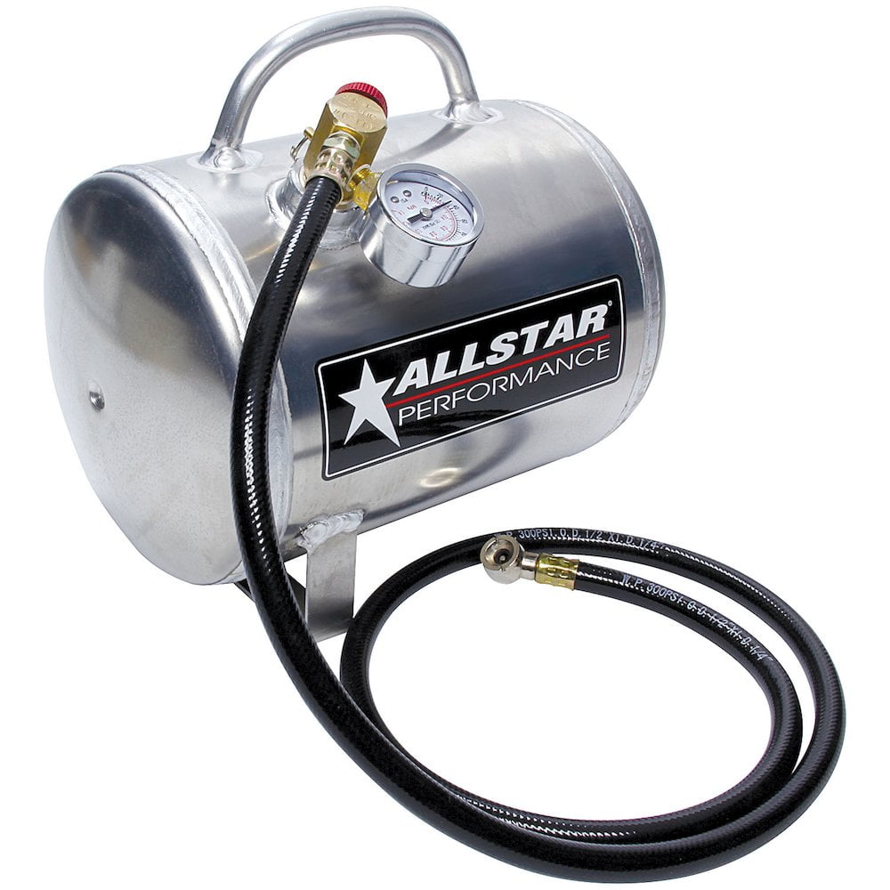 Allstar Performance Aluminum Air Tank 7x10 Horizontal 1-1/2 Gallon