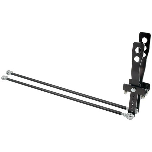 Allstar Performance ALL54124 2 Lever Shifter Black Unequal Length Handles