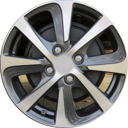 Aluminum Wheel Rim 15 Inch for Toyota Prius 2018 4 Lug 100mm 8 Spoke