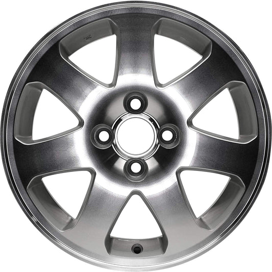 Aluminum Wheel Rim 15 inch for 99-05 Honda Civic 4 Lug Silver