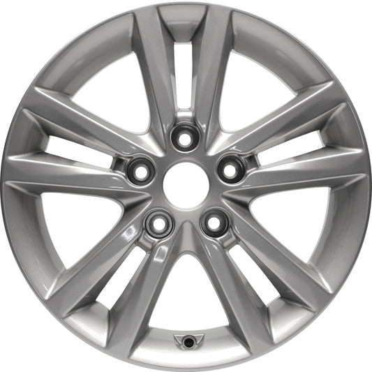 Aluminum Wheel Rim 16 Inch for Hyundai Sonata 2015-2017 5 Lug 114.3mm 5 Spoke
