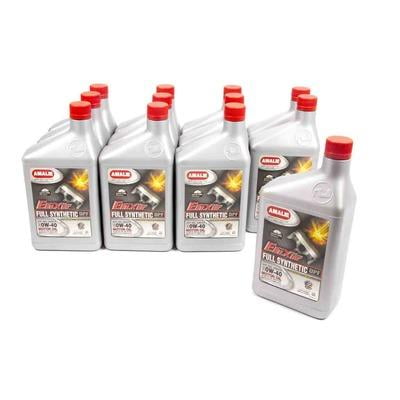 Amalie 160-65776-56, Elixir Full Syn 0W40 Oil Case 12X1Qt Performance