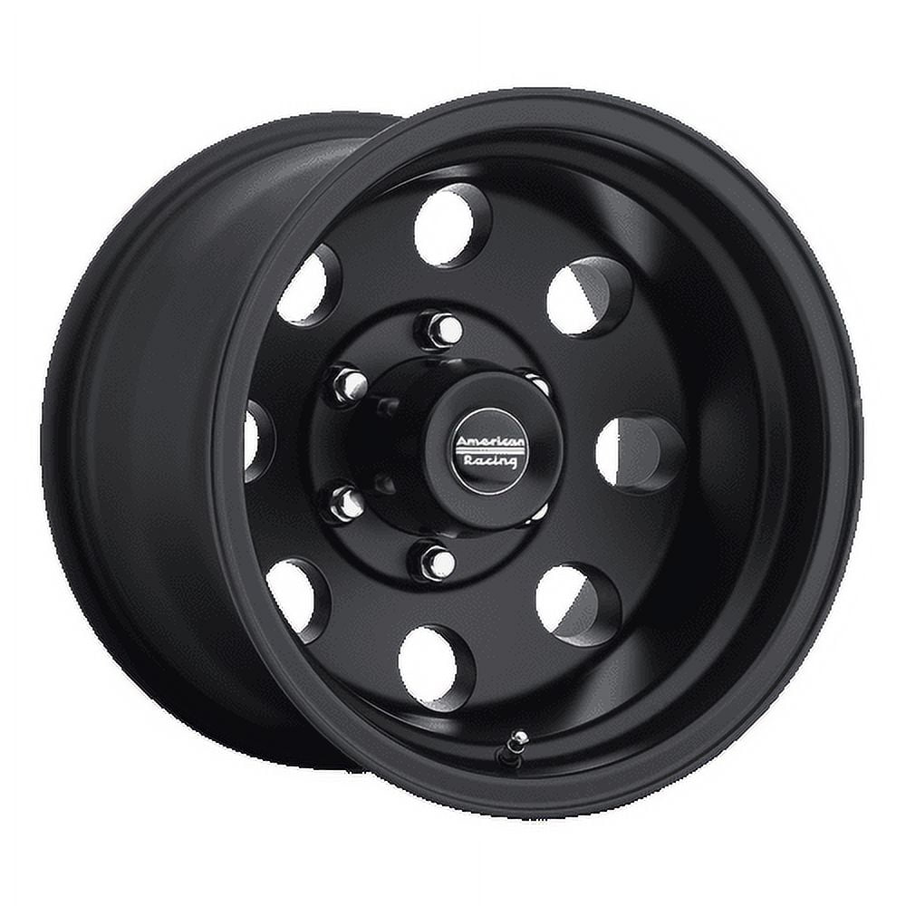 American Racing Aluminum Rim AR172 BAJA 15X8in Satin Black Finish, AR1725873B