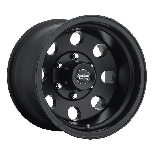 American Racing Aluminum Rim AR172 BAJA 15X8in Satin Black Finish, AR1725873B