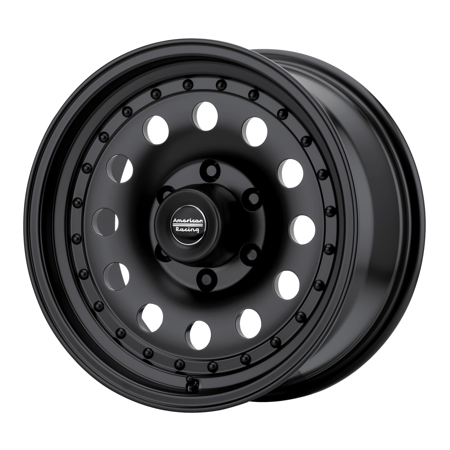 American Racing Aluminum Rim AR62 OUTLAW II 15X7in Satin Black Finish, AR625783B