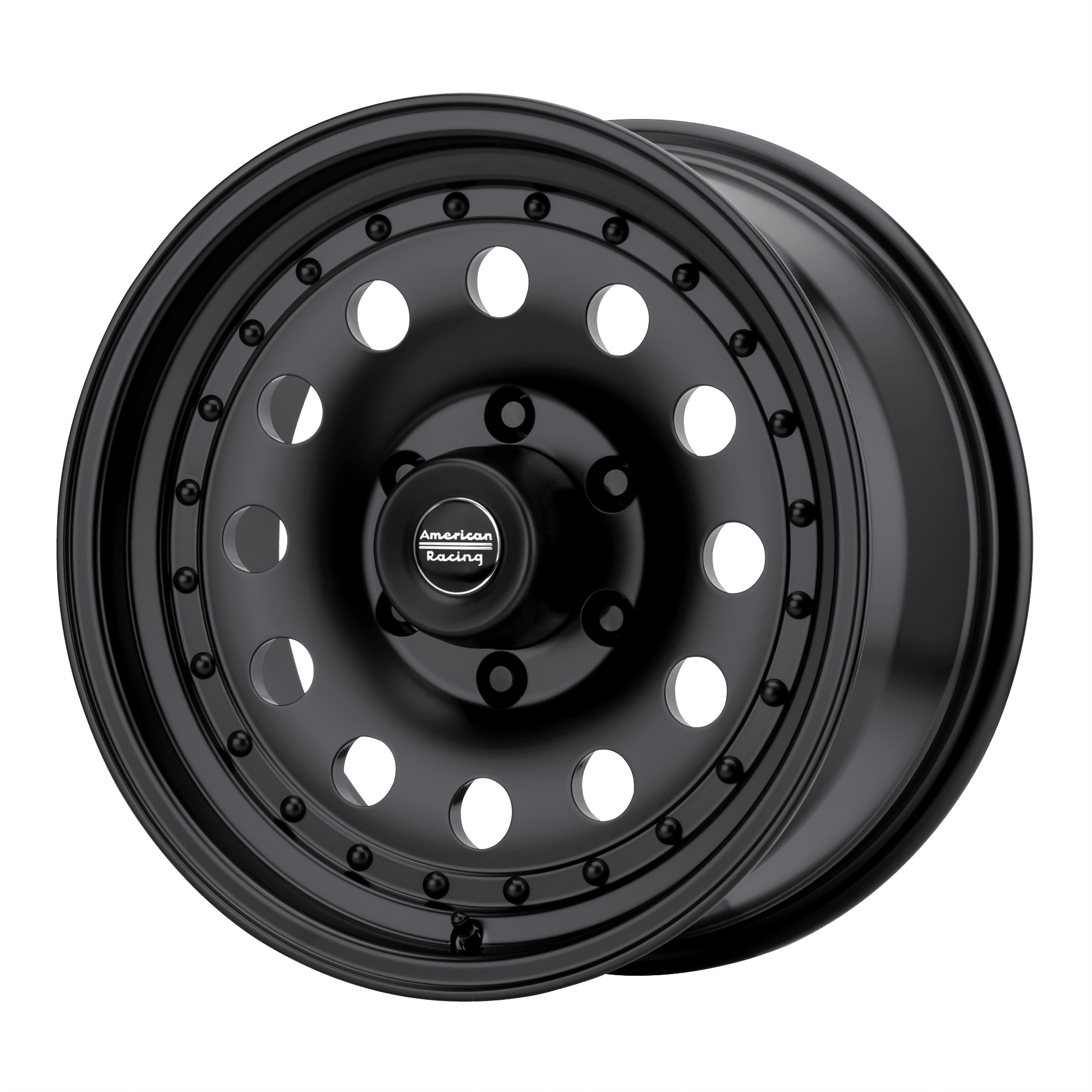 American Racing Aluminum Rim AR62 OUTLAW II 15X7in Satin Black Finish, AR625783B