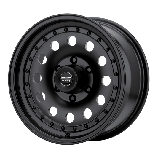 American Racing Aluminum Rim AR62 OUTLAW II 15X7in Satin Black Finish, AR625783B