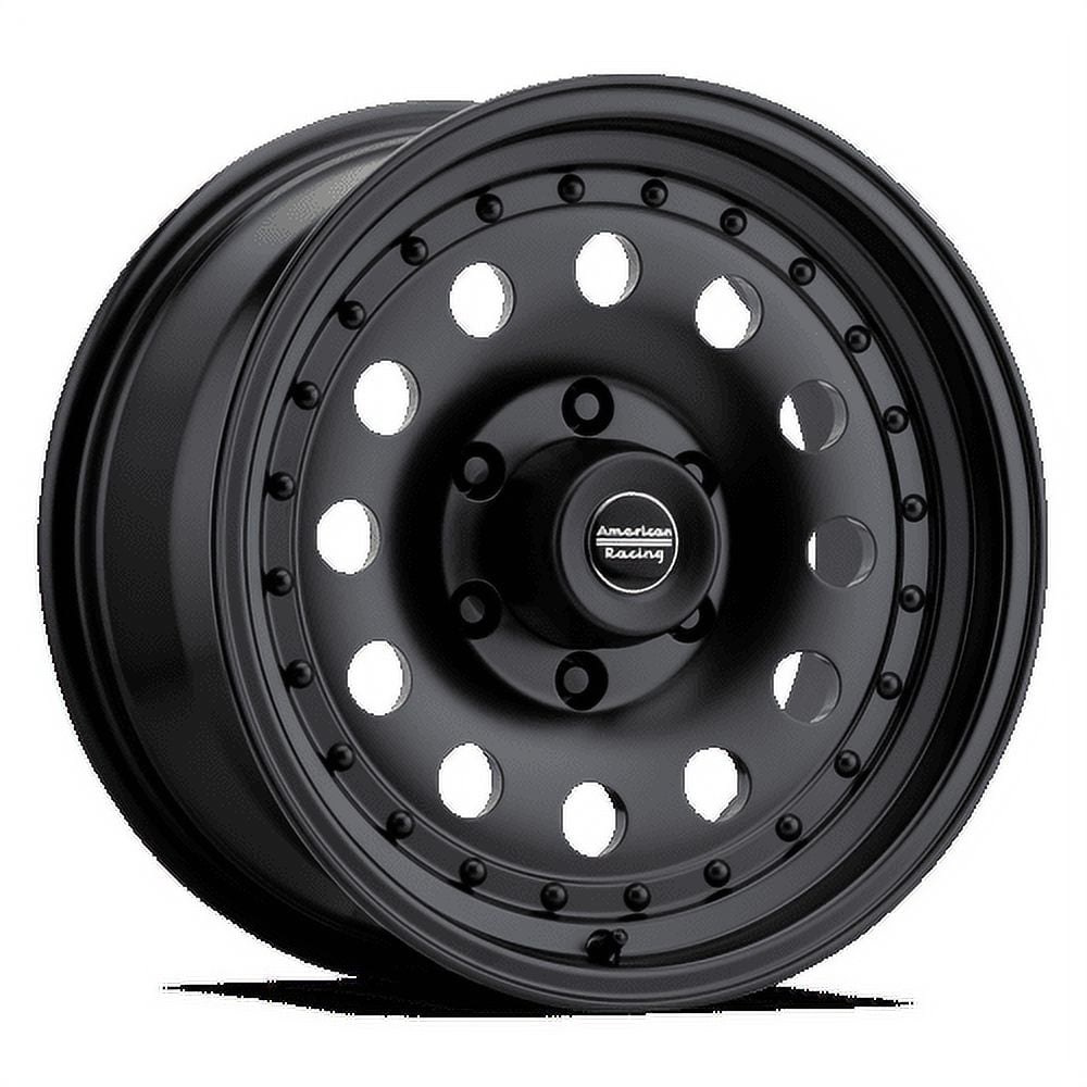 American Racing Aluminum Rim AR62 OUTLAW II 15X7in Satin Black Finish, AR625785B
