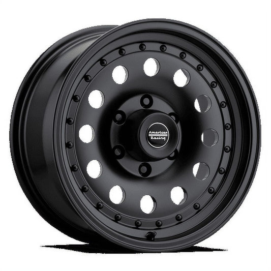 American Racing Aluminum Rim AR62 OUTLAW II 15X7in Satin Black Finish, AR625785B