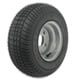 American Tire 3H260 4 Hole Tire & Wheel&#44; Galvanized