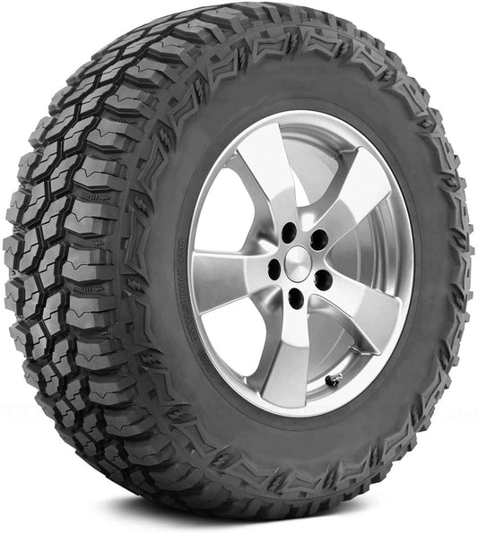 Americus Rugged MT Mud Terrain LT245/75R16 120/116Q XL Light Truck Tire Fits: 2000-04 Ford F-150 Lariat, 1994-2002 Dodge Ram 2500 Base