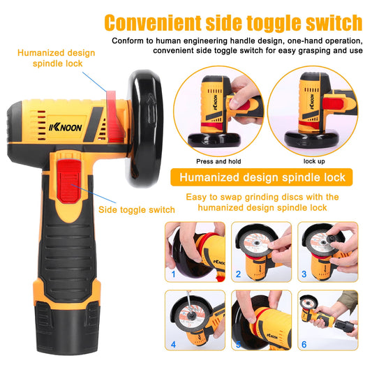 Angle ,Tool Ceramic Tile 19500rpm Tool Tool Ceramic Utility Tool 3inch 12 V Wood Stone Steel Tile Wood Stone Ceramic Tile Wood Utility 12 V 19500rpm
