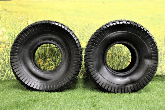 Antego Tire and Wheel (Set of 2) 20x10.00-8 Turf Tires for Lawn and Garden Mower