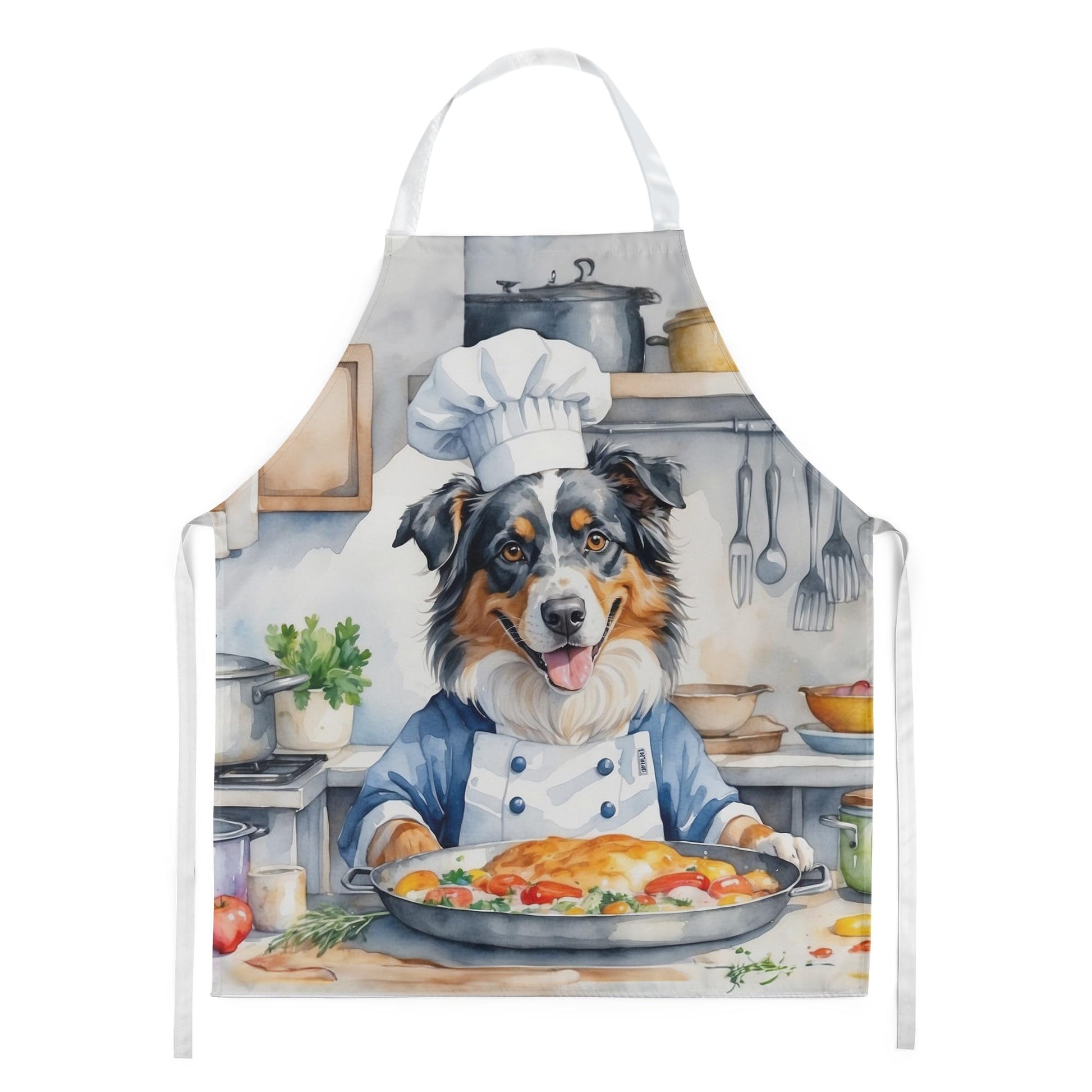 Australian Shepherd The Chef Apron 27 in x 30 in