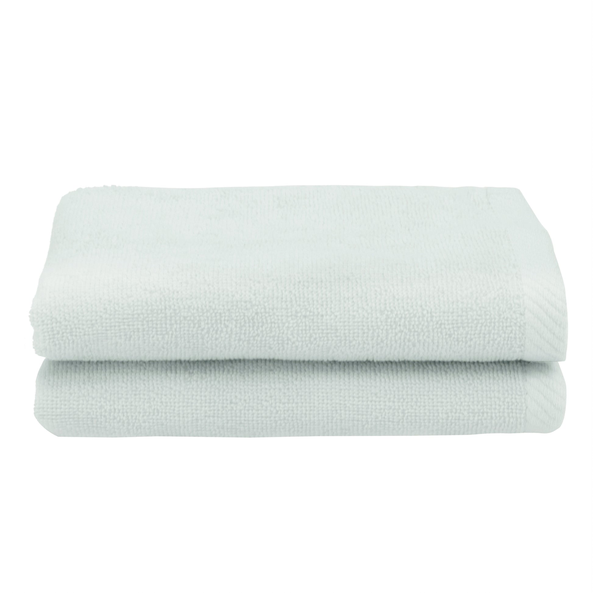 Authentic Hotel and Spa  100% Turkish Cotton Ediree Fingertip Towels - Set of 2 Aqua