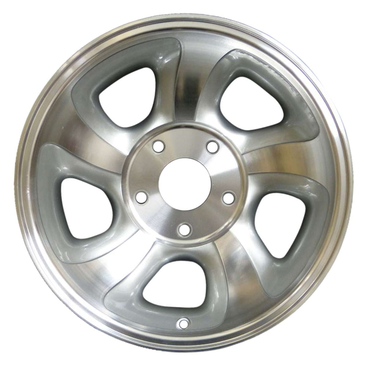 Auto Rim Shop New 15" Replacement Rim for GMC Sonoma 4x2 S15 Jimmy 4x2 S15 Truck 4x2 1998-2004 Wheel Machined with Silver 5063