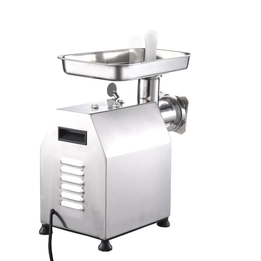 Automatic Meat Grinder, Heavy Duty Stainless Steel 0.5Hp Meat Mincer, 600W Commercial Food Grinder for Regular Use, Electric Slicer for Pork, Beef, Lamb