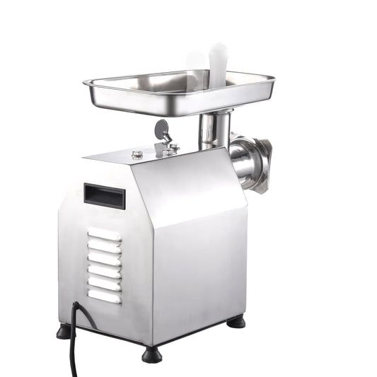 Automatic Meat Grinder, Heavy Duty Stainless Steel 0.5Hp Meat Mincer, 600W Commercial Food Grinder for Regular Use, Electric Slicer for Pork, Beef, Lamb