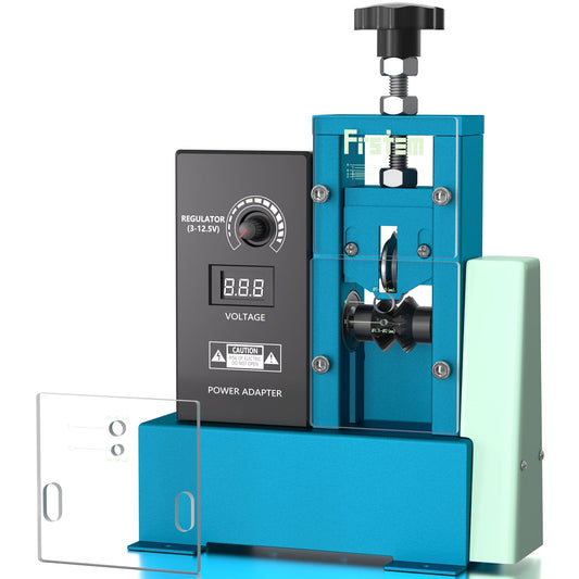 Automatic Wire Stripper Machine, Electric Wire Stripping Machine for Copper Wires, 0.06"-0.39" 60 ft/min with Visible Stripping Depth Reference Recycling Scrap Motorized Wire Stripper Tool