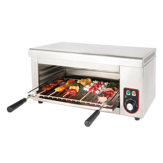 Autrinix Cheese Melter for Sandwiches and More, 1500W Electric Salamander Broiler with Adjustable Height, Fast and Efficient Grilling, Ideal for Home and Commercial Use