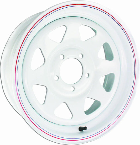 Awc 8046012 8 Spoke Steel Trailer Wheel 14"X6"