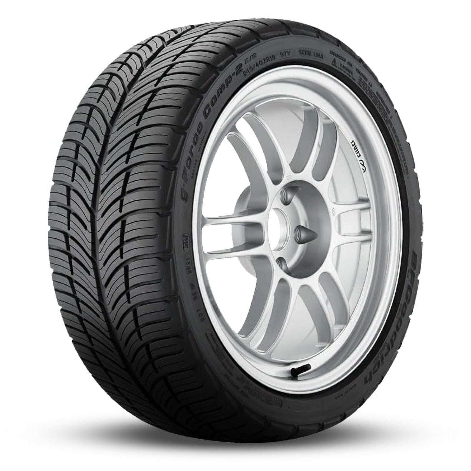 BFG g-Force COMP-2 A/S PLUS 205/55ZR16 91W Fits: 2012-13 Honda Civic EX-L, 2014-15 Honda Civic EX