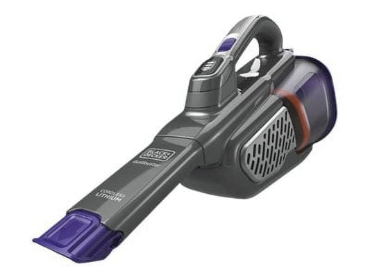 BLACK+DECKER 20V MAX* Dustbuster AdvancedClean+ Pet Hand Vacuum With Base Charger And Extra Filter, (HHVK515BPF07)