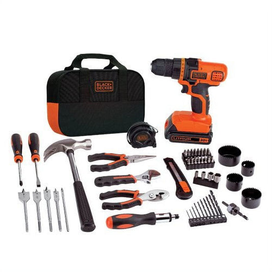 BLACK+DECKER LDX120PK 20 v, 1.5Ah Max Drill Driver, 650 RPM
