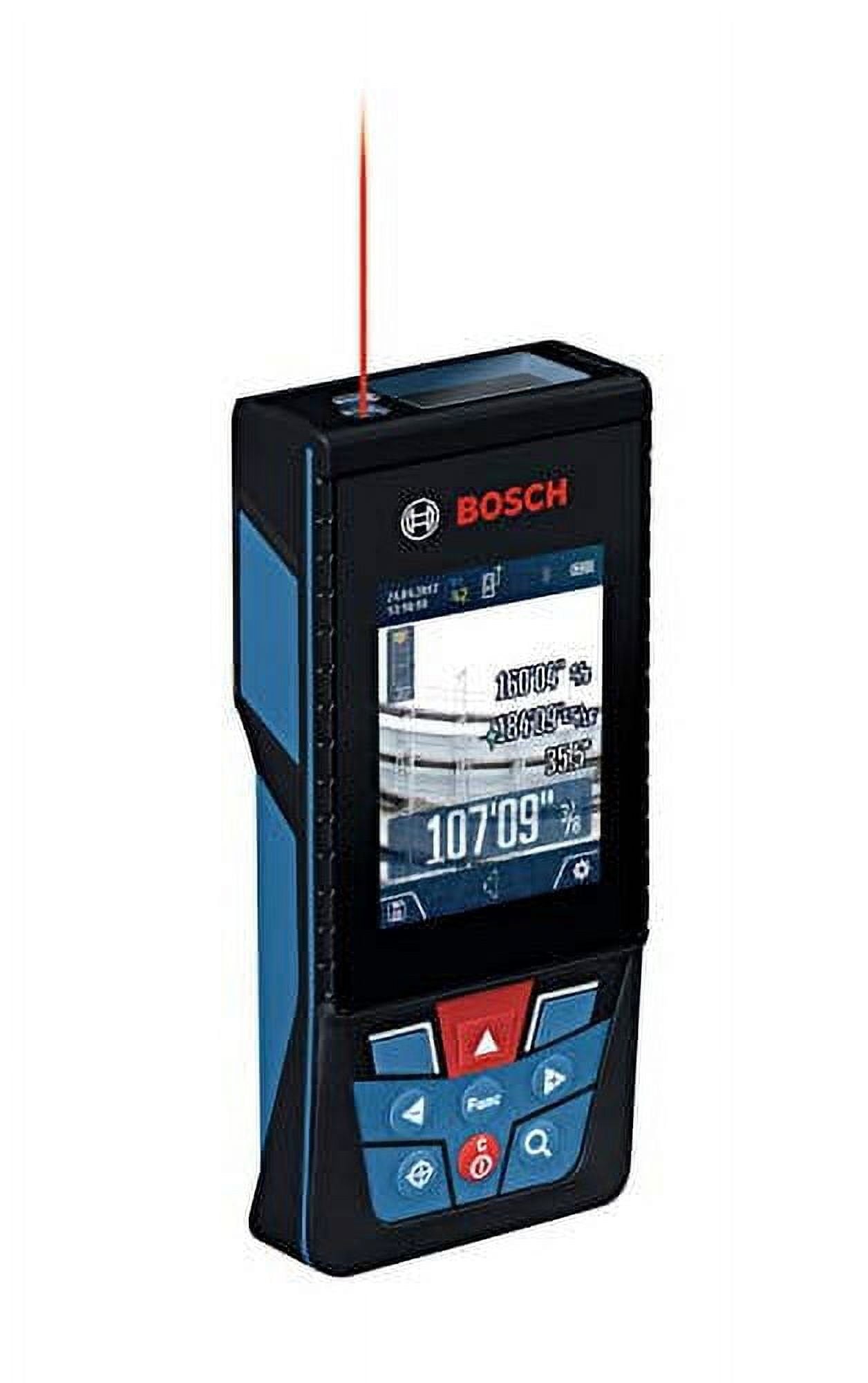 BOSCH GLM400C Blaze Outdoor 400 ft Bluetooth Connected Laser Measure with Camera and AA Batteries
