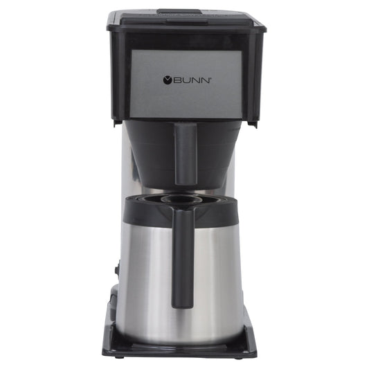 BUNN, BTX Speed Brew Classic 10-Cup Thermal Coffee Maker, Black/SST, 38200.0002