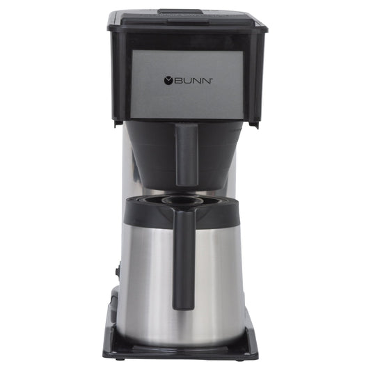 BUNN, BTX Speed Brew Classic 10-Cup Thermal Coffee Maker, Black/SST, 38200.0002