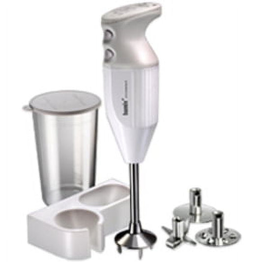 Bamix Mono Immersion Stick Mixer Blender 140W in White (Swiss Made)