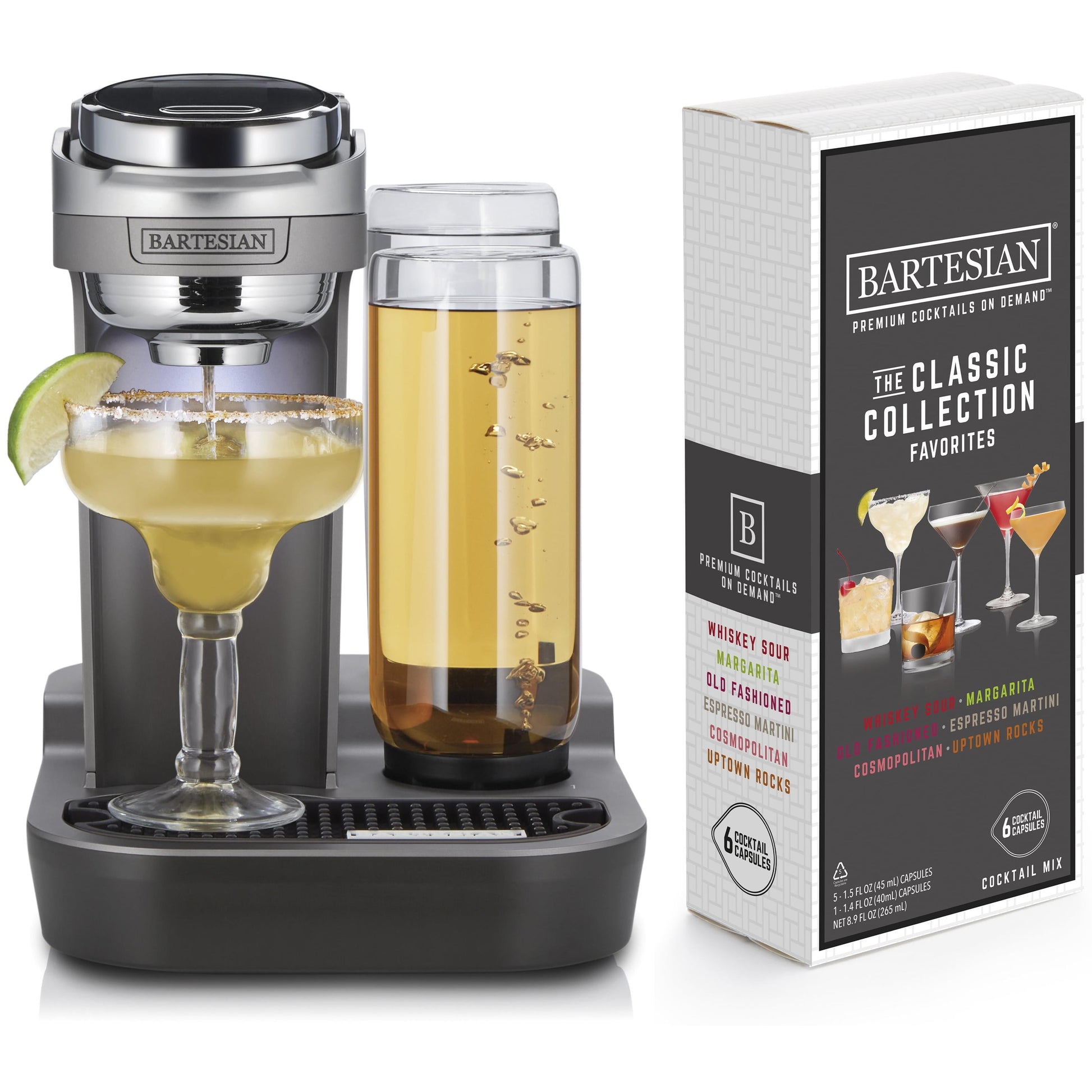 Bartesian + Classic Cocktail capsules