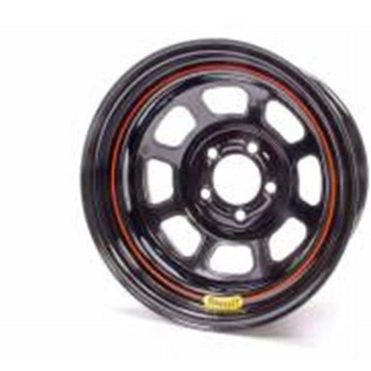 Bassett 57RF3 15 x 7 in. 5 x 4.5 in. Black 3 in. Back Spacing 21.75 lbs DOT Wheel
