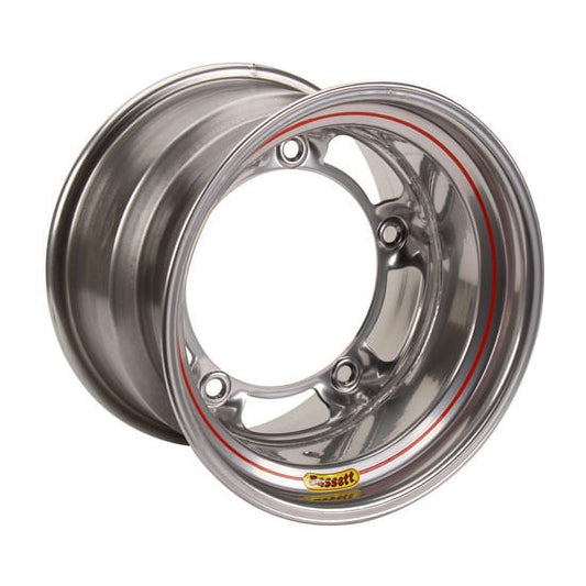 Bassett 58SR3S 15X8 Wide-5 3 Inch Backspace Silver Wheel