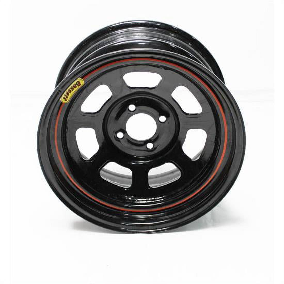 Bassett D58DH475 15x8 DOT D-Hole Wheel, 4x100 mm, 4.75 Backspace