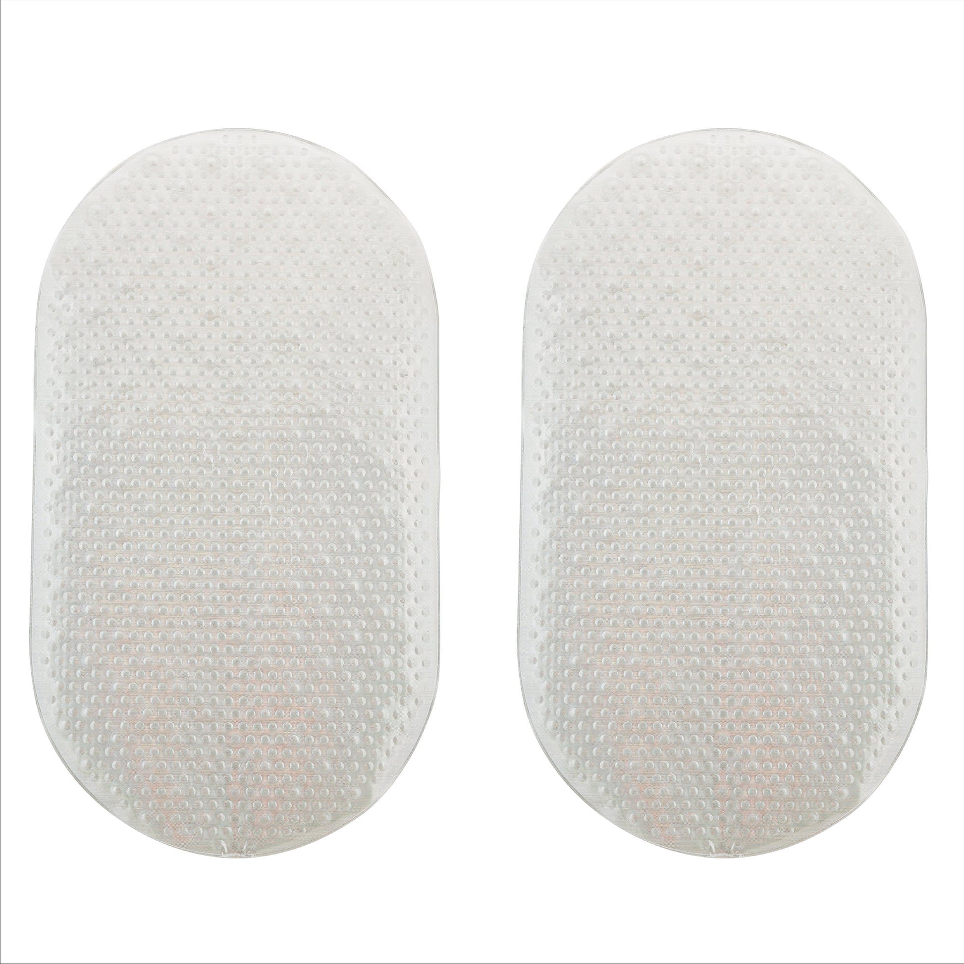 Bath Bliss 2 Pack Anti-Slip Bathmat with Holographic Design