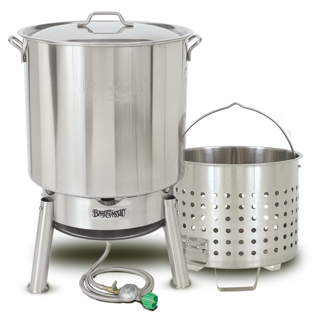 82QT STAINLESS STEAM/BOIL COOKER KIT