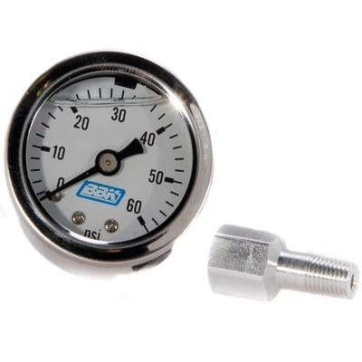 Bbk Performance 1617, Fuel Pressure Gauge - 0-60Psi - Liquid Filled 0