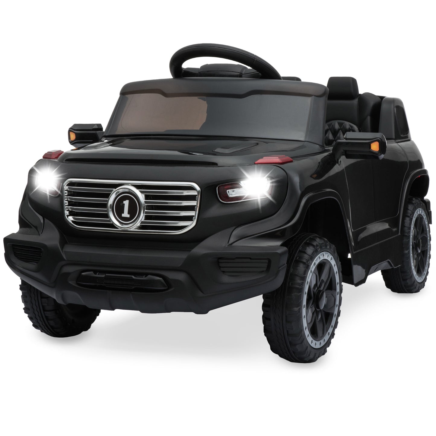 Best Choice Products 6V Kids Ride On Car Truck w/ Parent Control, 3 Speeds, LED Headlights, MP3 Player, Horn - Pink