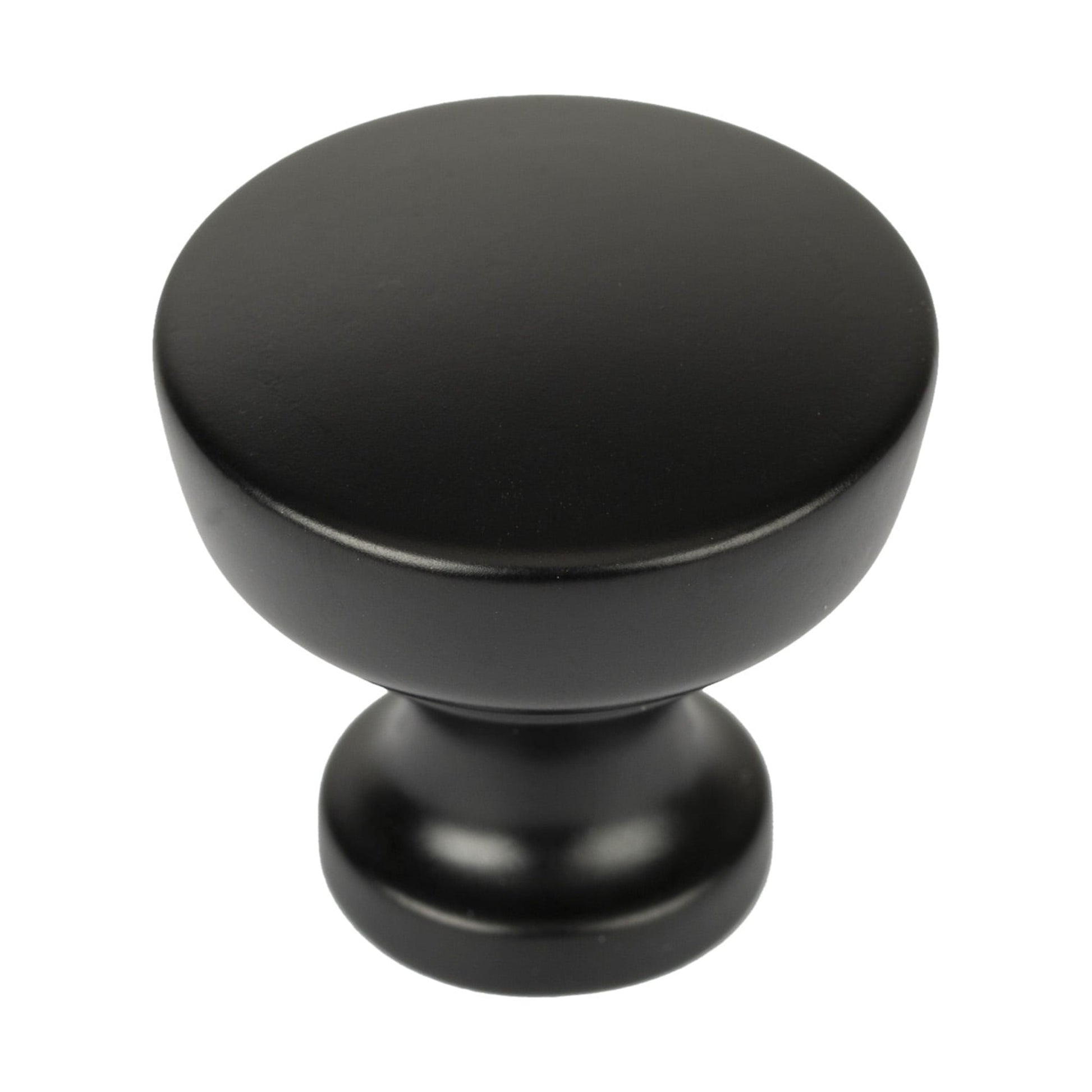 Better Homes & Gardens Modern Knob, Matte Black, 28 pack